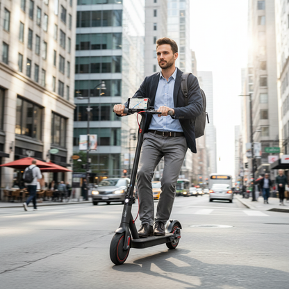 350W Folding Electric Scooter Aluminum Alloy  8.5" Tire 36V 10.4AH Lithium Battery With App Kick Scooter For Adults Escooter